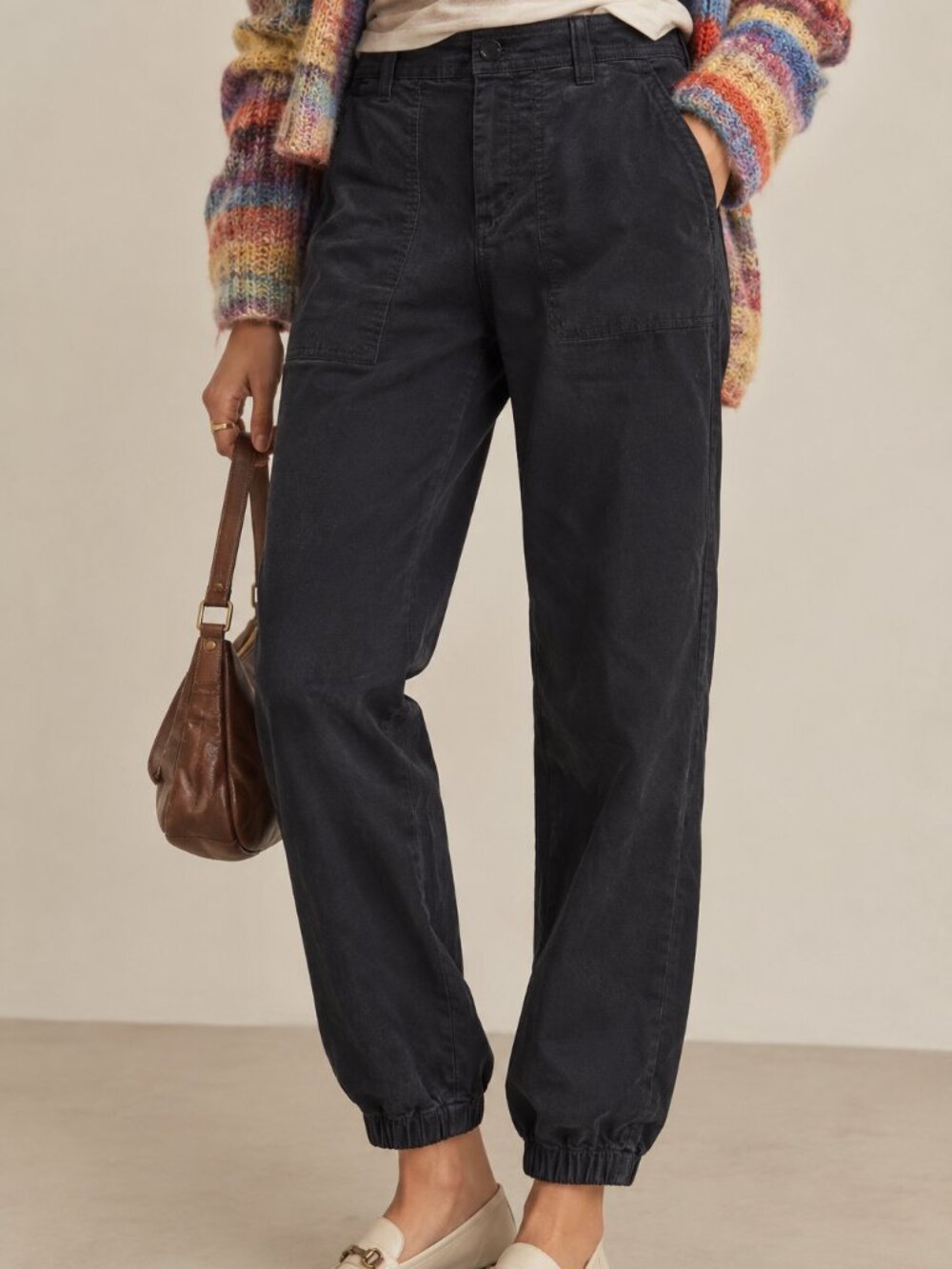 Anthropologie Women's Black Trousers